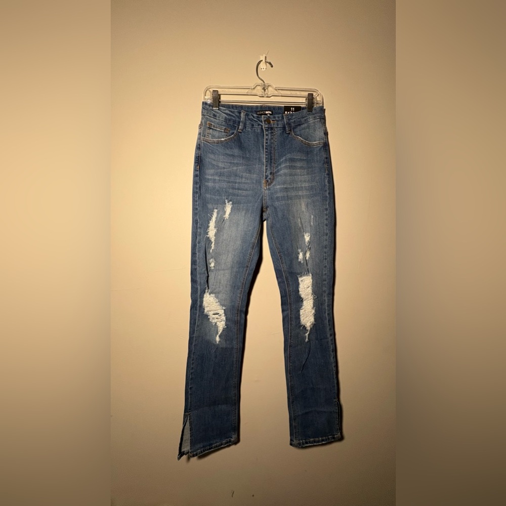 Killing 'Em Kindly High Rise Jeans - Dark Wash Size 11